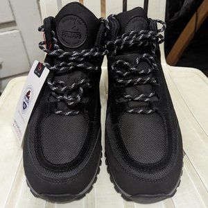 PAJAR Men's Fireburst Sneaker Boot Black Size 9, Insulated Nylon & Leather